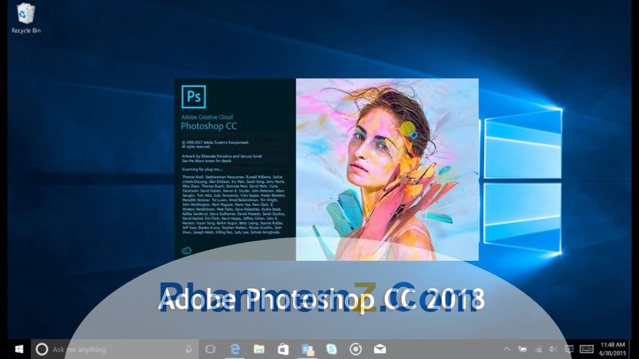 Download Adobe Photoshop CC 2018 Ứng dụng sửa ảnh cực đẹp