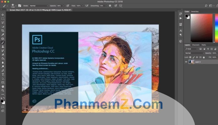 Download Adobe Photoshop CC 2018 Ứng dụng sửa ảnh cực đẹp