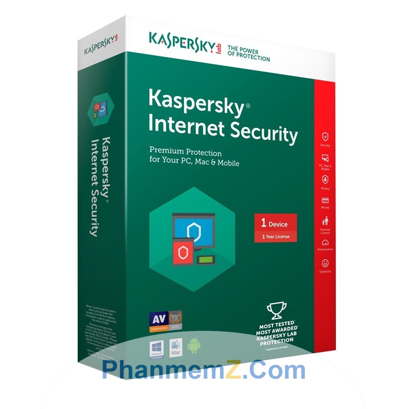 Download Kaspersky Internet Security - Bảo vệ an toàn khi lướt web